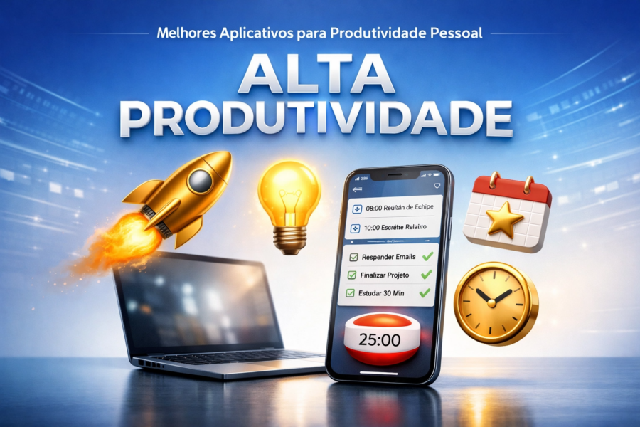 Melhores aplicativos para produtividade pessoal: como organizar sua rotina e fazer mais em menos tempo