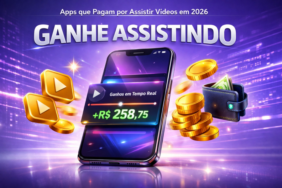 Apps que pagam por assistir vídeos: vale a pena usar em 2026?